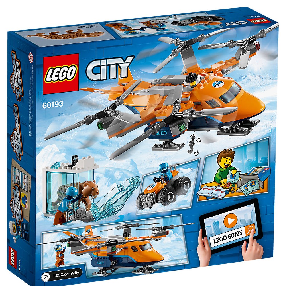 Lego City. Transport aerian arctic