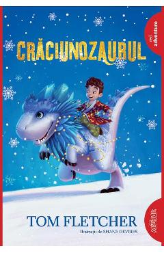 Coperta cărții 'Craciunozaurul - Tom Fletcher'