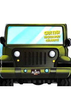 Coperta cărții 'Jeep. Abțibilduri colorate'