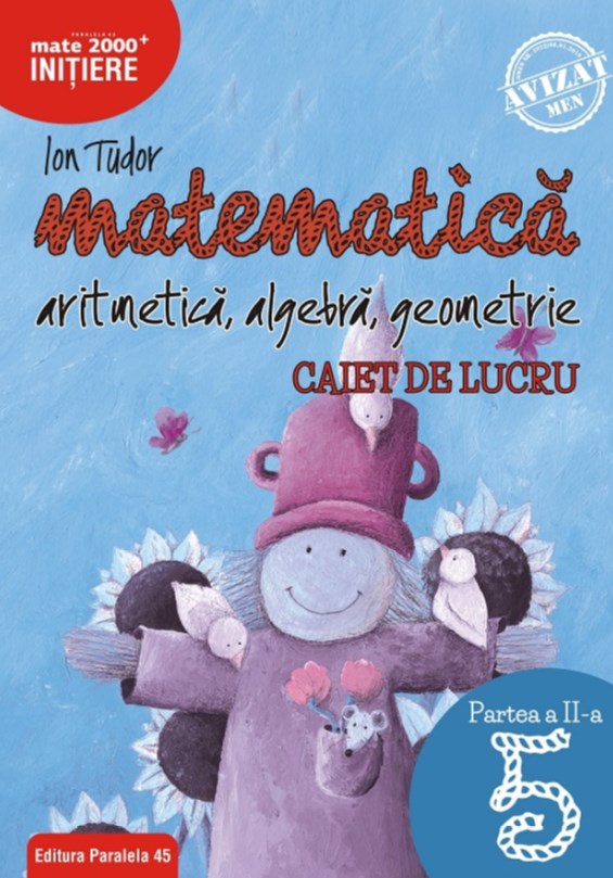 Matematica - Clasa 5 - Caiet partea 2. Initiere ed.2018-2019 - Ion Tudor