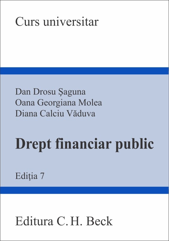Drept financiar public Ed.7 - Dan Drosu Saguna
