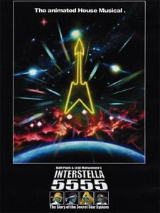 DVD Daft Punk & Leiji Matsumoto: Interstella 5555 - anime