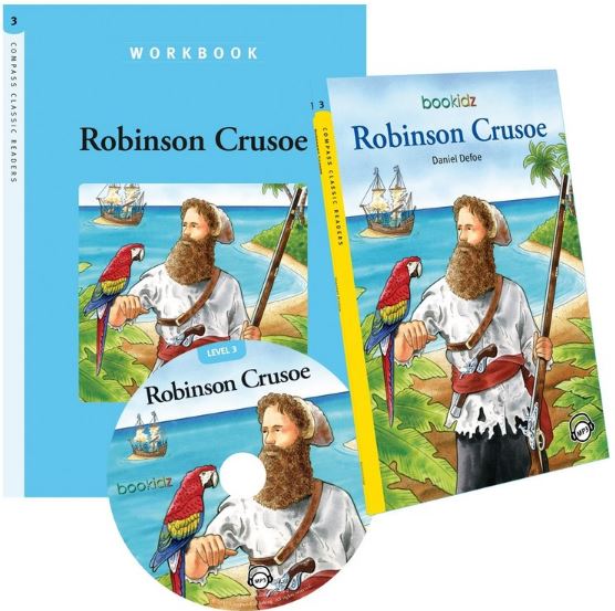 Robinson Crusoe. Compass Classic Readers Nivelul 3 - Daniel Defoe