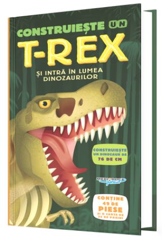 Construieste un t-rex si intra in lumea dinozaurilor