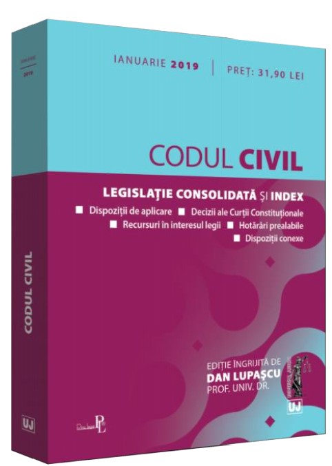 Codul civil act. ianuarie 2019 - Dan Lupascu