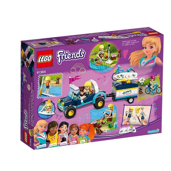 Lego Friends. Vehiculul cu remorca al Stephaniei