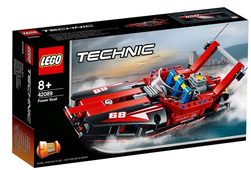Lego Technic. Barca cu motor