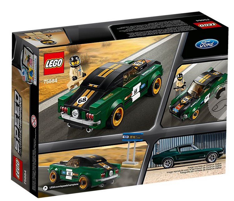 Lego Speed Champions. Ford Mustang Fastback