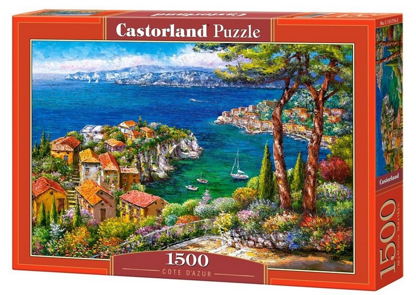 Puzzle 1500. Cote D'Azur