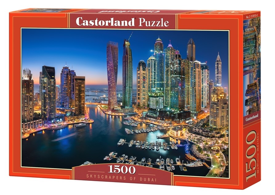 Puzzle 1500. Skyscrapers of Dubai
