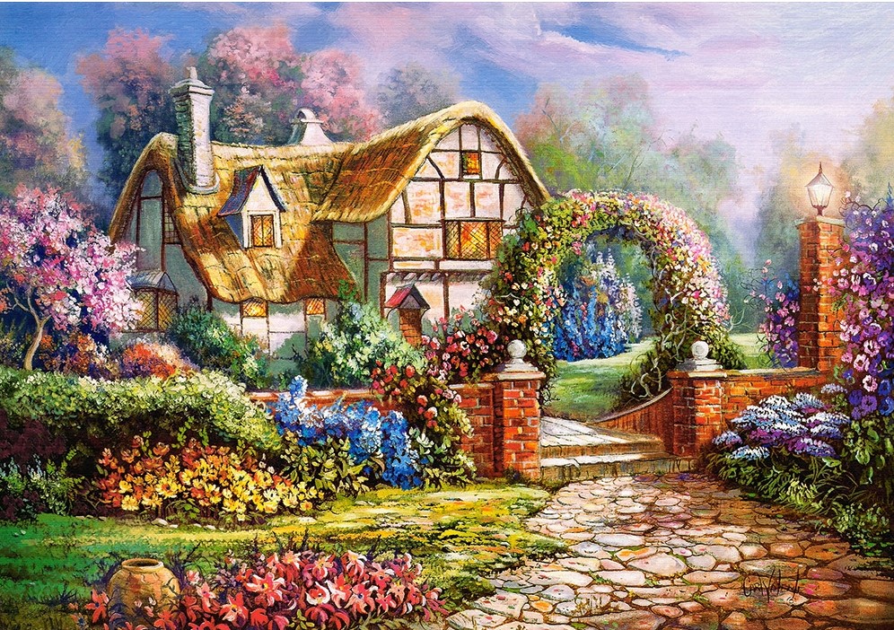 Imaginea produsului 'Puzzle 500. Wiltshire Gardens'