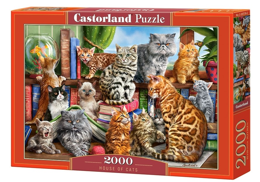 Puzzle 2000. House of Cats