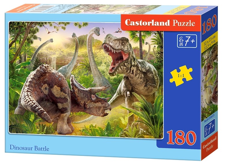 Puzzle 180. Dinosaur Battle