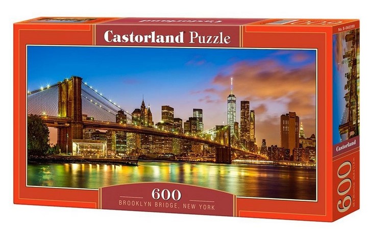Puzzle 600. Brooklyn Bridge, New York