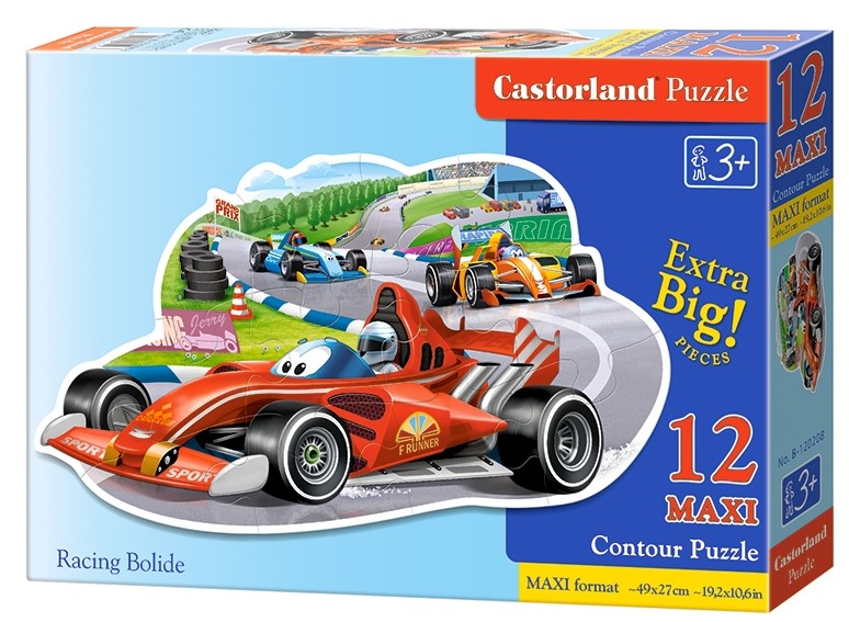Puzzle 12 Maxi. Racing Bolide