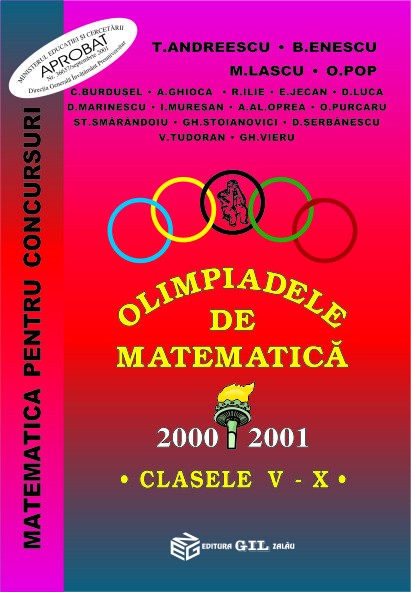 Olimpiadele de matematica - Clasele 5-10 2001 - T. Andreescu