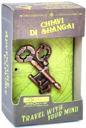 Puzzle metalic. Shanghai Keys