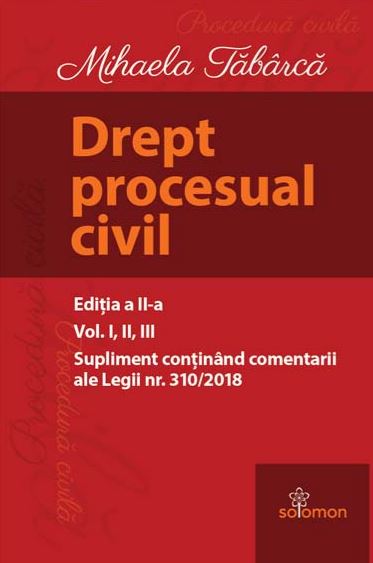 Drept procesual civil. Ed.2 - Mihaela Tabarca