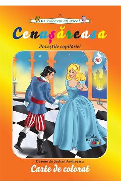 Poza produsului Cenusareasa. Povestile copilariei - Carte de colorat