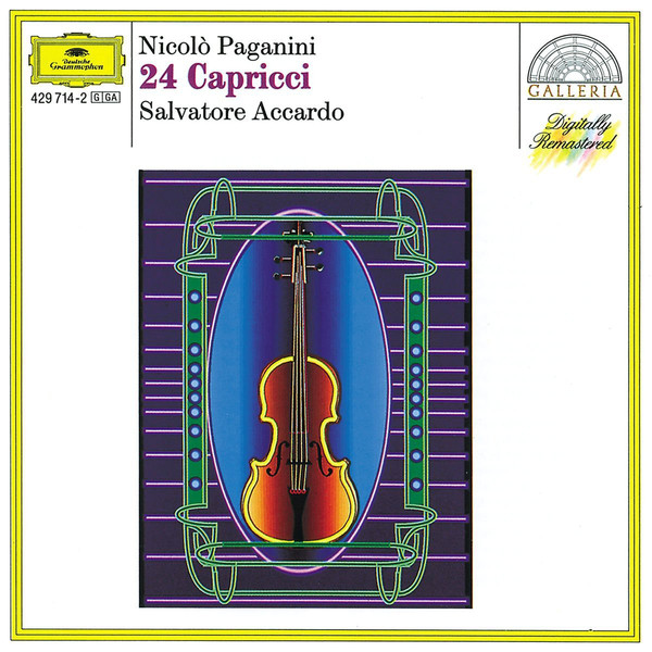 CD Paganini - 24 capricci - Salvatore Accardo