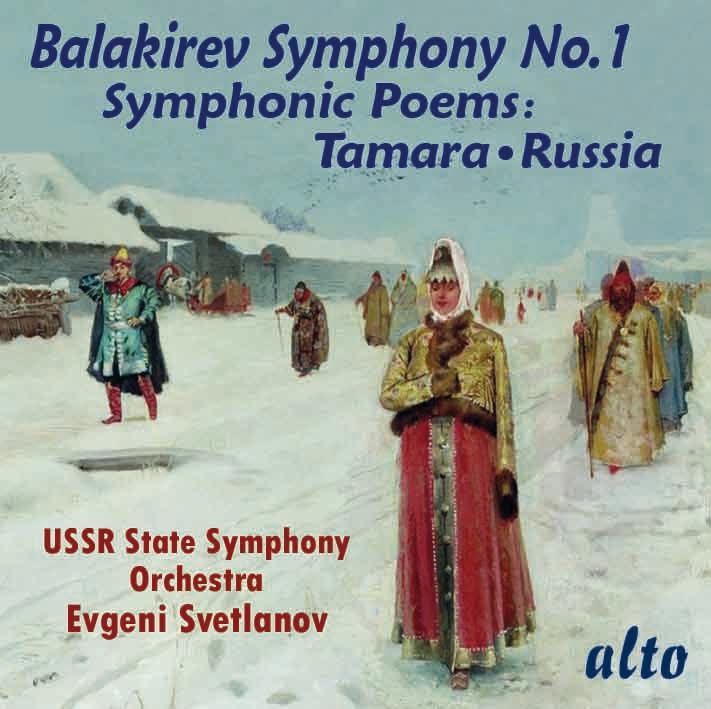 CD Balakirev - Symphony no.1, Symphonic poems: Tamara, Russia - USSR State Symphony Orchestra