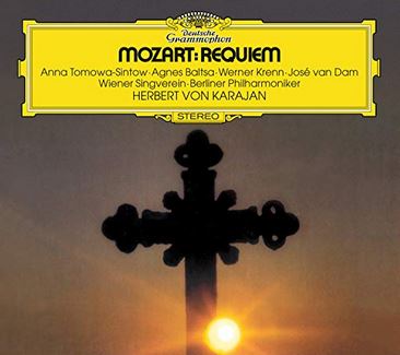 CD Mozart - Requiem - Anna Tomowa-Sintow, Agnes Baltsa - Herbert Von Karajan