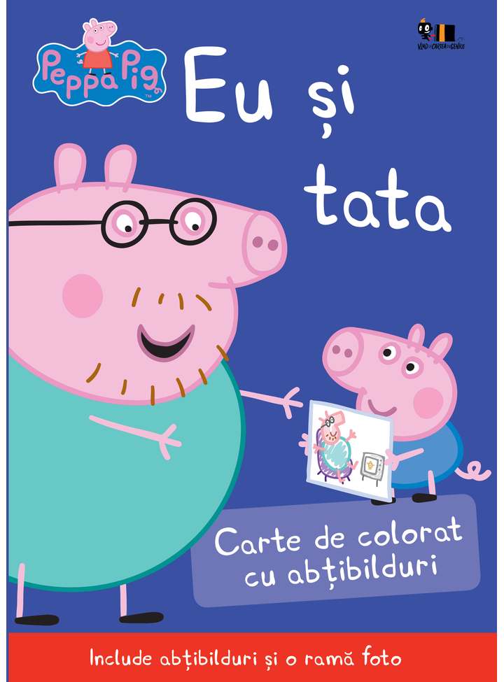 Peppa Pig: Eu si tata (Cartea cu Genius) - Neville Astley, Mark Baker
