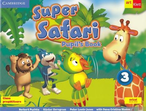 Super Safari 3 - Pupil's Book - Limba engleza - Clasa pregatitoare + CD - Herbert Pucht