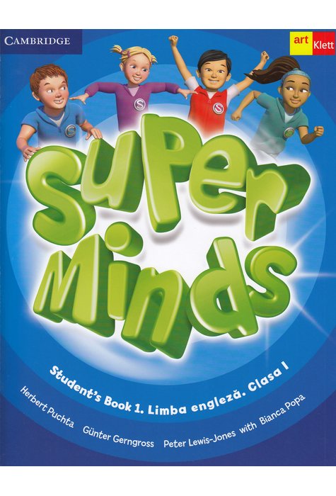 Super Minds - Limba engleza - Clasa 1 - Student's Book 1 + 2 CD - Herbert Puchta