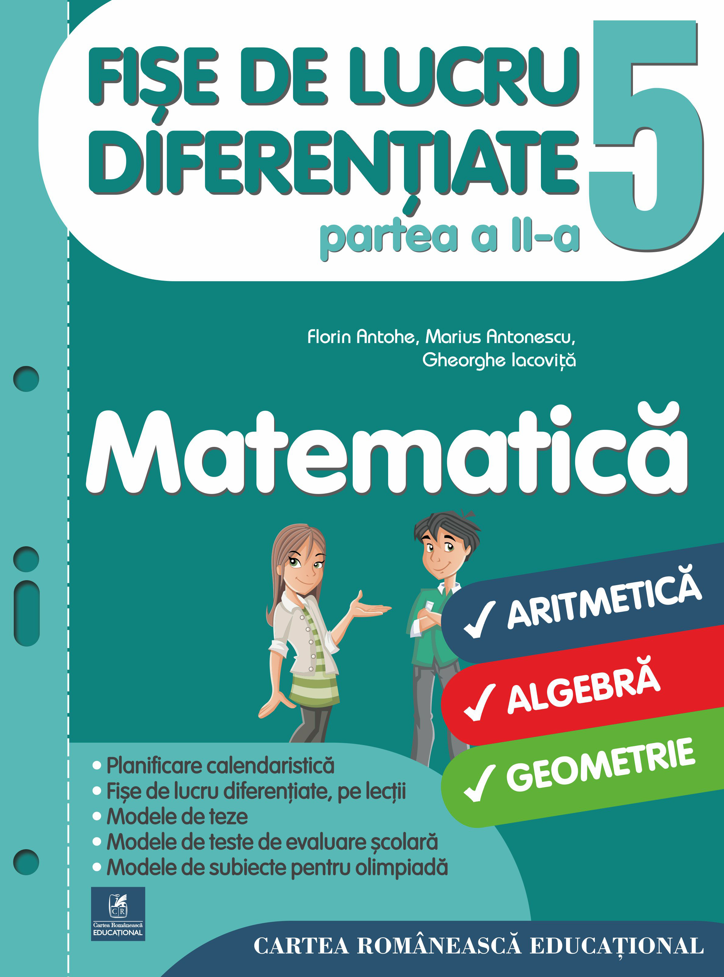Matematica - Clasa 5. Partea 2- Fise de lucru diferentiate - Florin Antohe