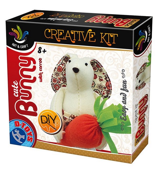Creative kit: Cute bunny, Iepuras cu morcov