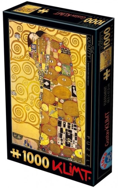 Puzzle 1000 Gustav Klimt: Fulfilment