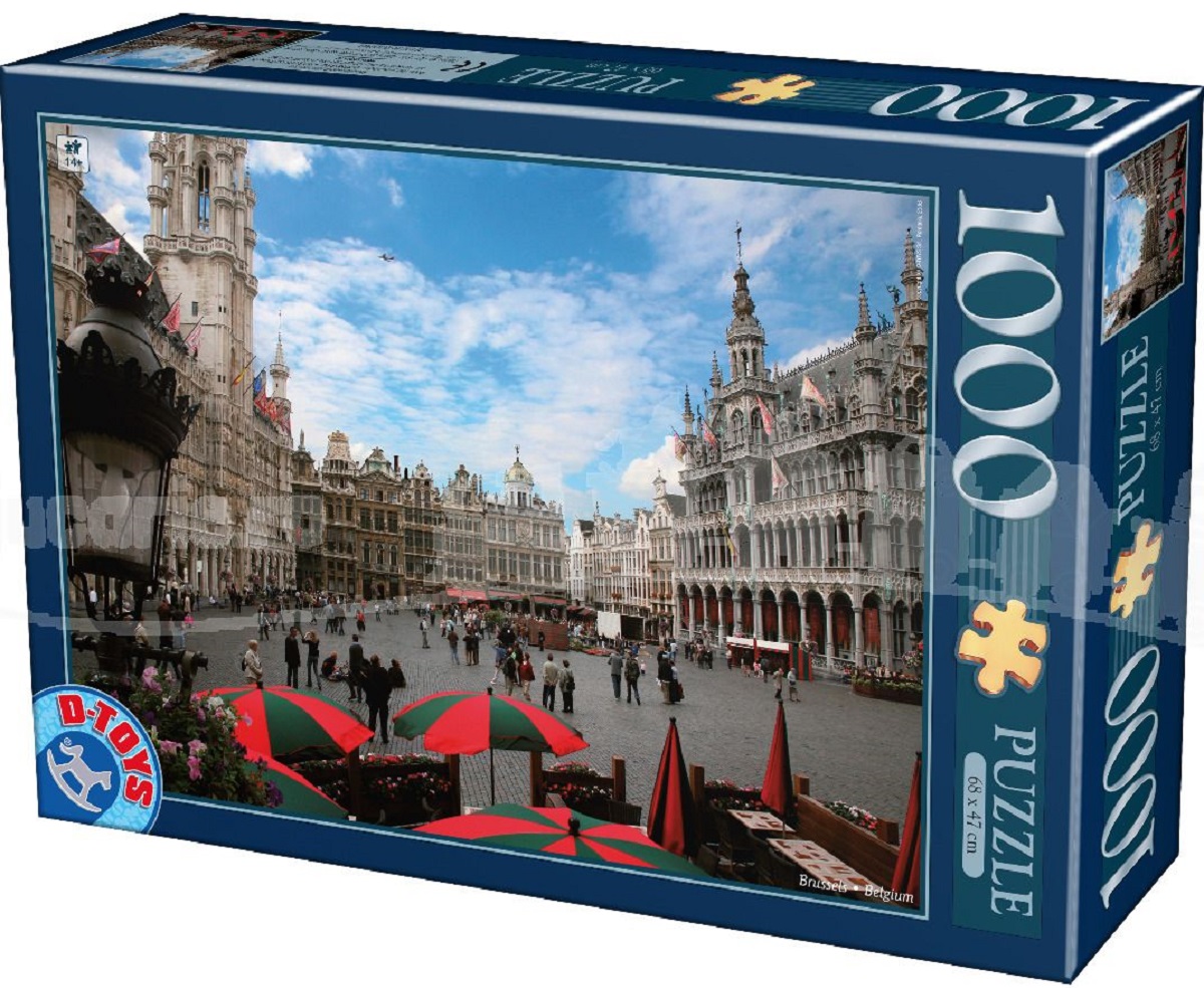 Puzzle 1000. Locuri celebre - Brussels. Belgium