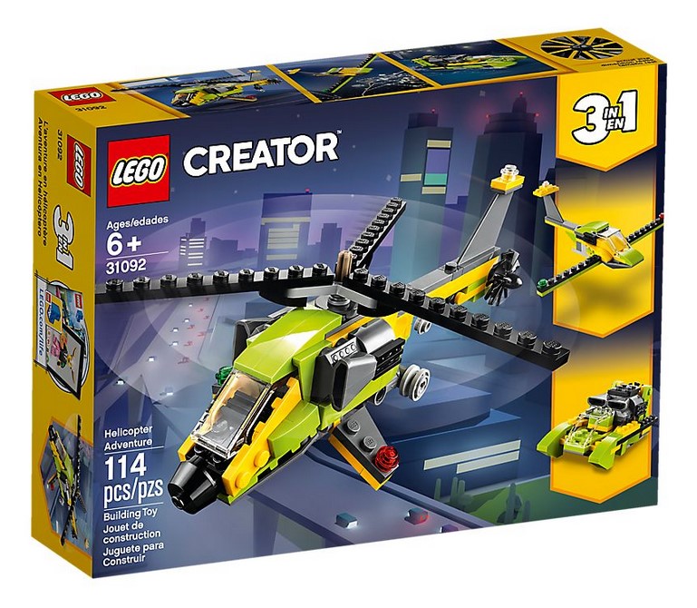 Lego Creator. Aventura cu elicopterul