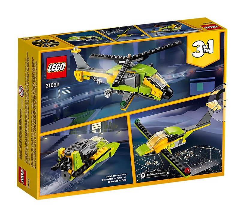 Lego Creator. Aventura cu elicopterul