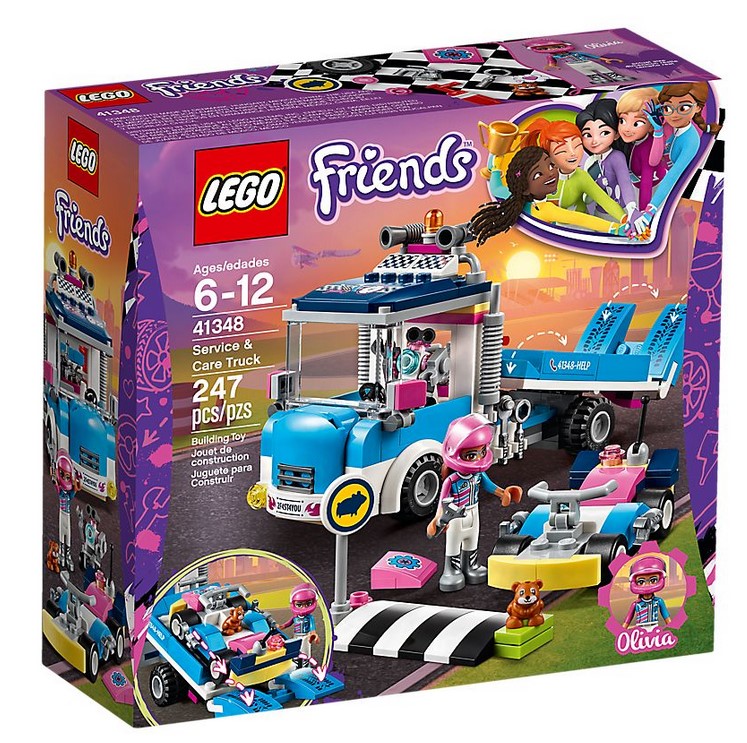 Lego Friends. Camion de service si intretinere