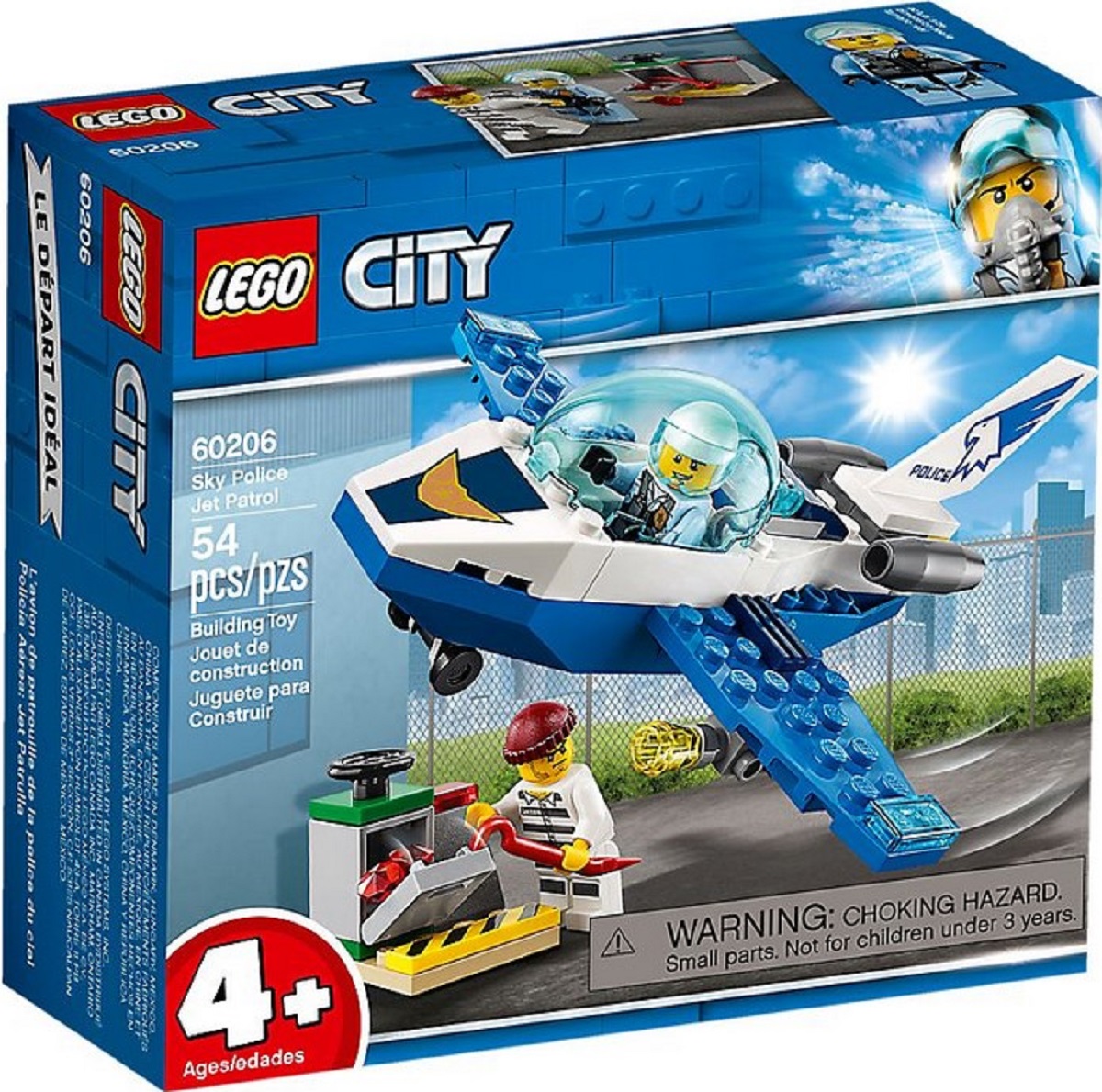 Lego City. Avionul politiei aeriene