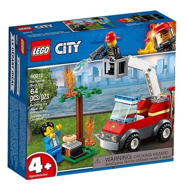 Lego City. Stingerea incendiului de la gratar