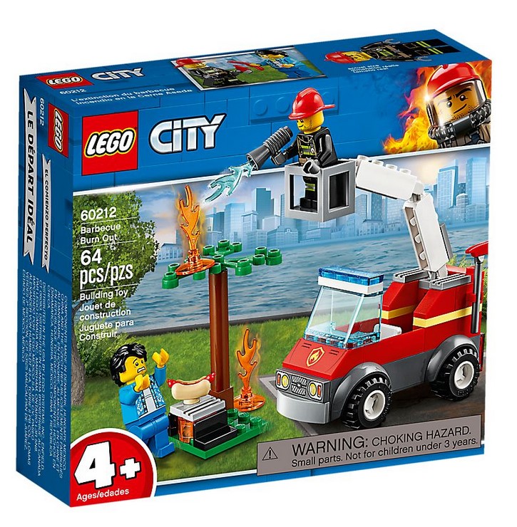 Lego City. Stingerea incendiului de la gratar