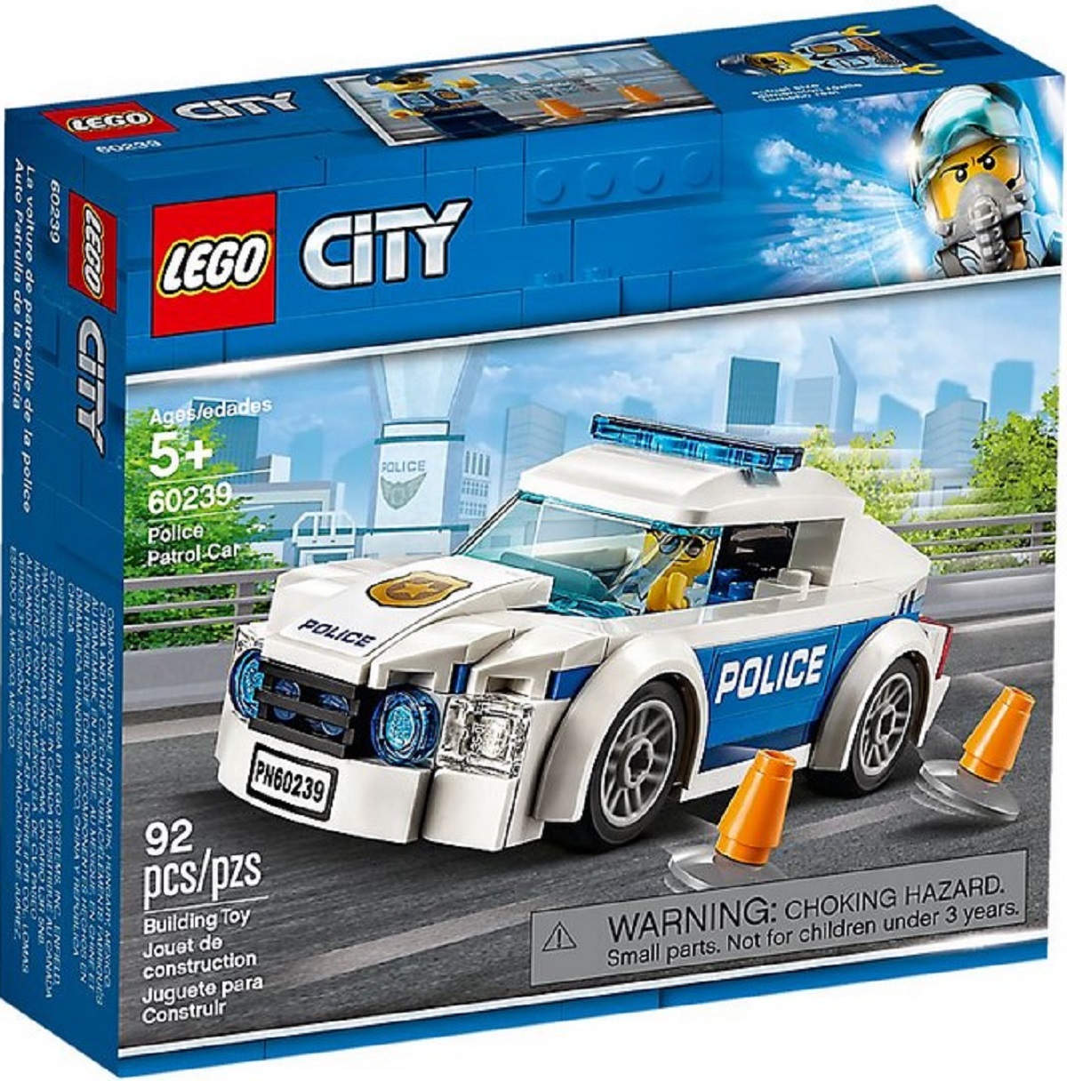 Lego City. Masina de politie pentru patrulare