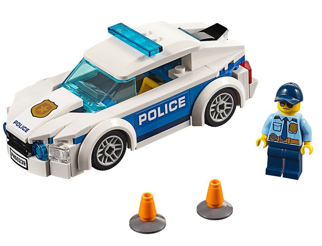 Lego City. Masina de politie pentru patrulare