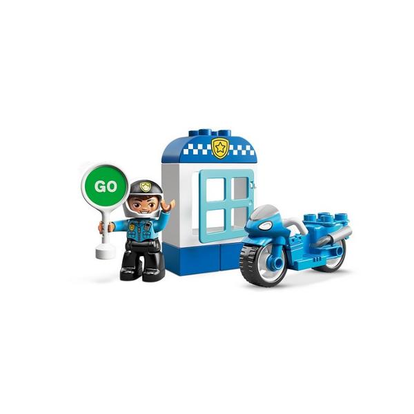 Lego Duplo. Motocicleta de politie