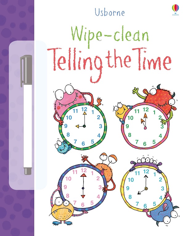 Wipe-clean Telling the Time - Jessica Greenwell