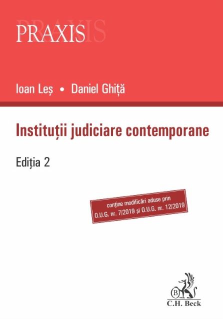 Institutii judiciare contemporane Ed.2 - Ioan Les, Daniel Ghita