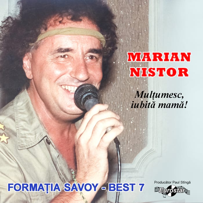 CD Marian Nistor - Multumesc, iubita mama
