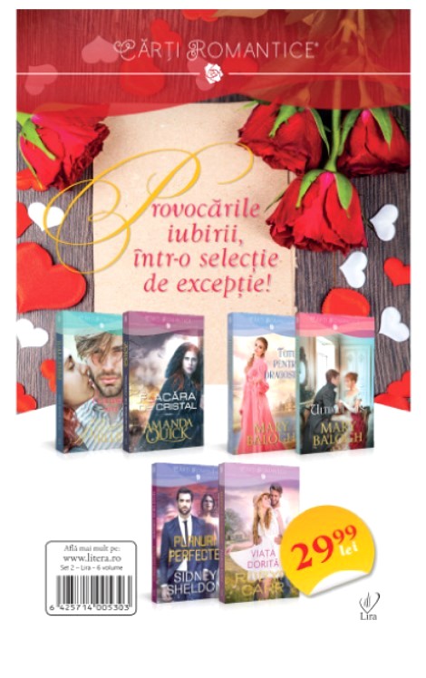 Provocarile iubirii, intr-o selectie de exceptie (6 carti)