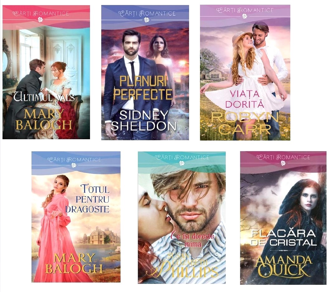 Provocarile iubirii, intr-o selectie de exceptie (6 carti)