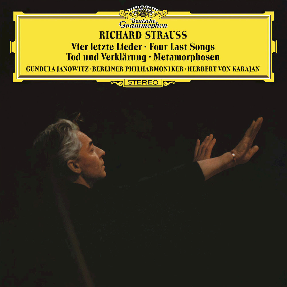 CD Richard Strauss - Vie letze lieder (four last songs), Tod und verklarung, Metamorphosen - Herbert Von Karajan
