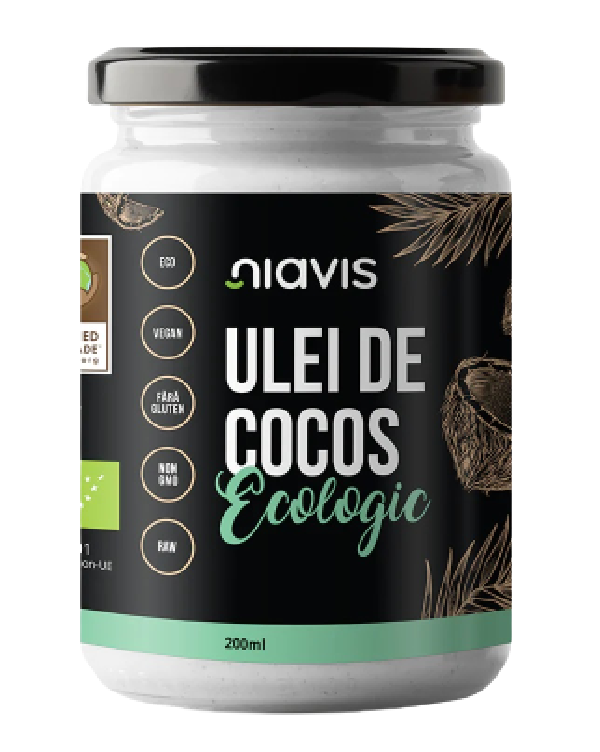 Ulei de Cocos Extra Virgin Ecologic/Bio 200g/220ml