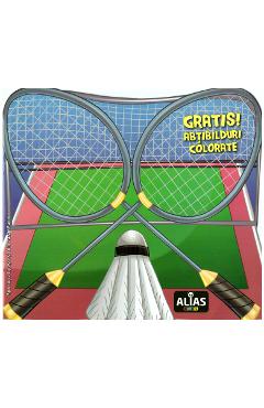 Coperta cărții 'Badminton. Abțibilduri colorate'